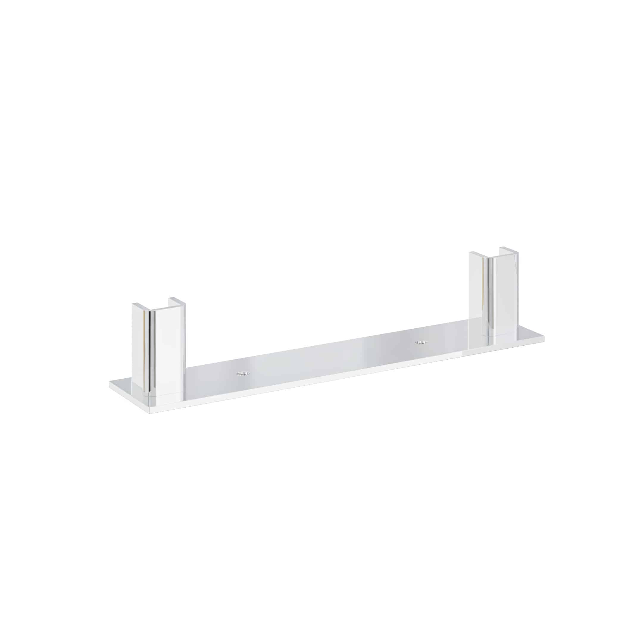 VintageView W Series Wine Rack Frame Base Plate (floor-to-ceiling wine rack component) Chrome Luxe