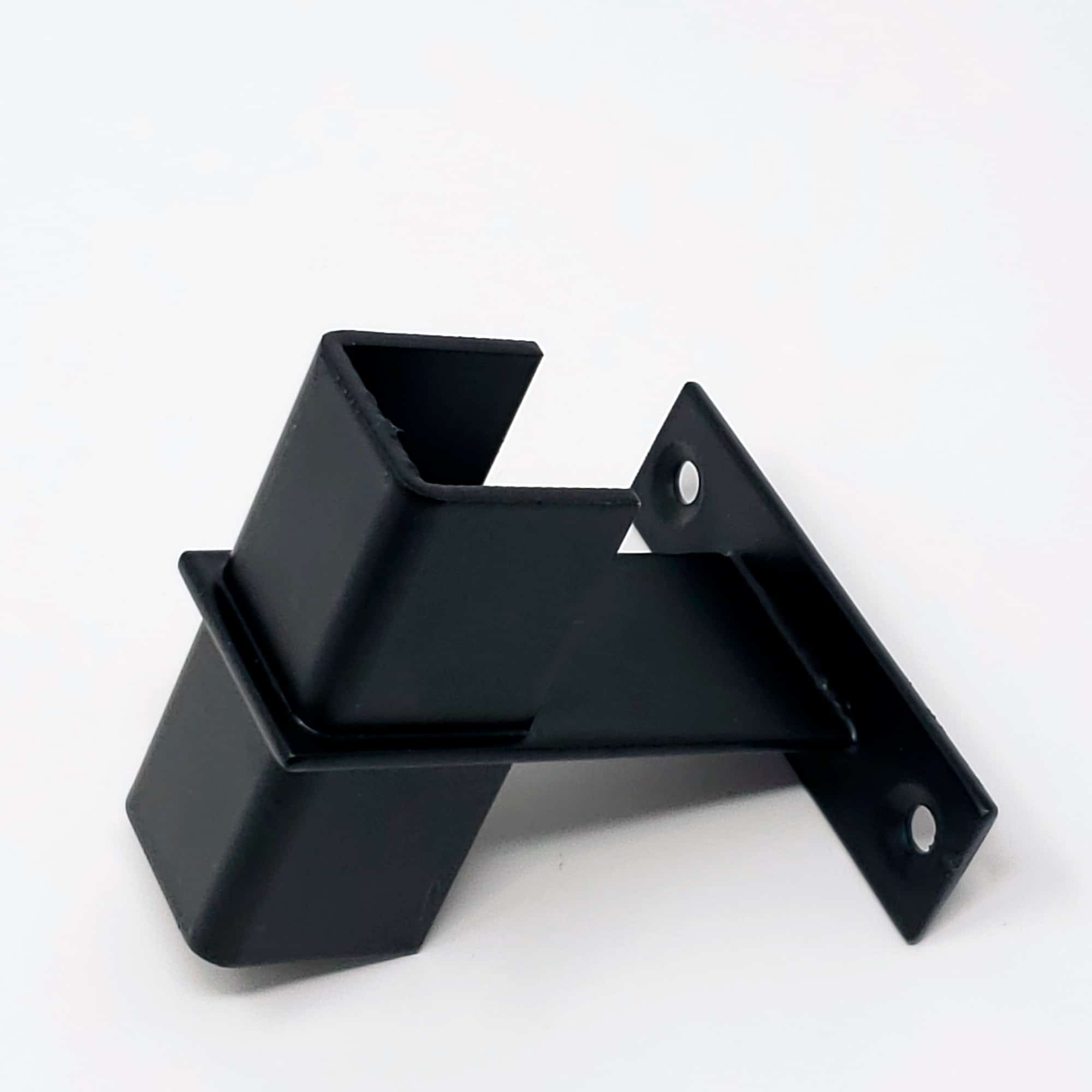 VintageView Helix Post Vertical Extension Bracket (floating wine rack system component) Matte Black