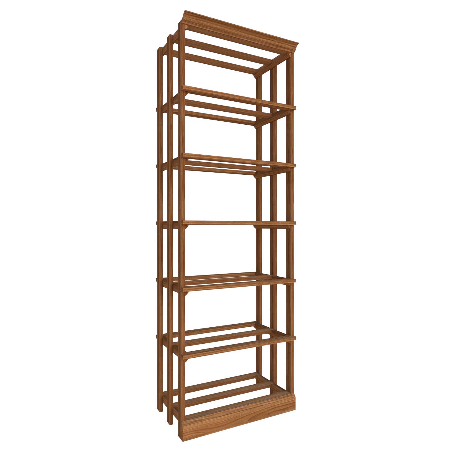 Premier Cru Wine Racks Full Height Wood Case - Premier Cru Premium Wooden Racking Canadian Toasted Maple