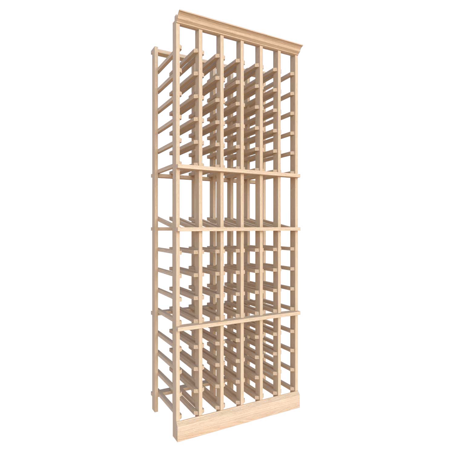 Premier Cru Wine Racks Full Height Standard (750ml) 6 Column - Premier Cru Premium Wooden Racking European Beech