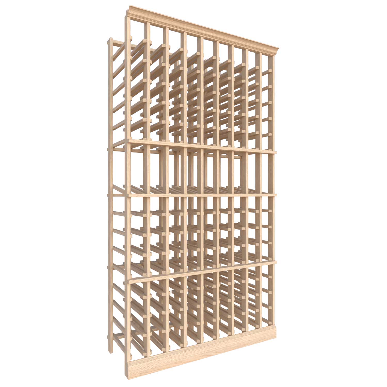 Premier Cru Wine Racks Full Height Standard (750ml) 9 Column - Premier Cru Premium Wooden Racking European Beech