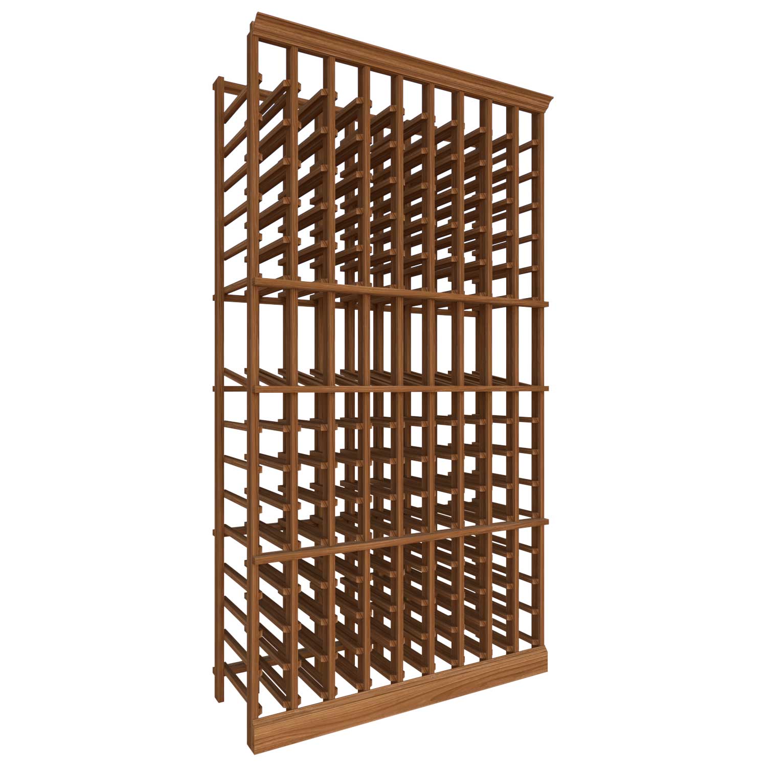 Premier Cru Wine Racks Full Height Standard (750ml) 9 Column - Premier Cru Premium Wooden Racking Canadian Toasted Maple