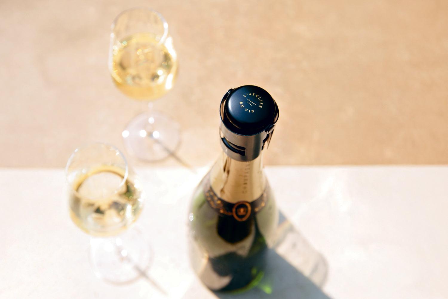 Rosehill Wine Cellars Modern Sparkling Essentials Bundle – RIEDEL O Champagne Tumblers + Stainless Steel Bucket + Gard’Bulles Stopper