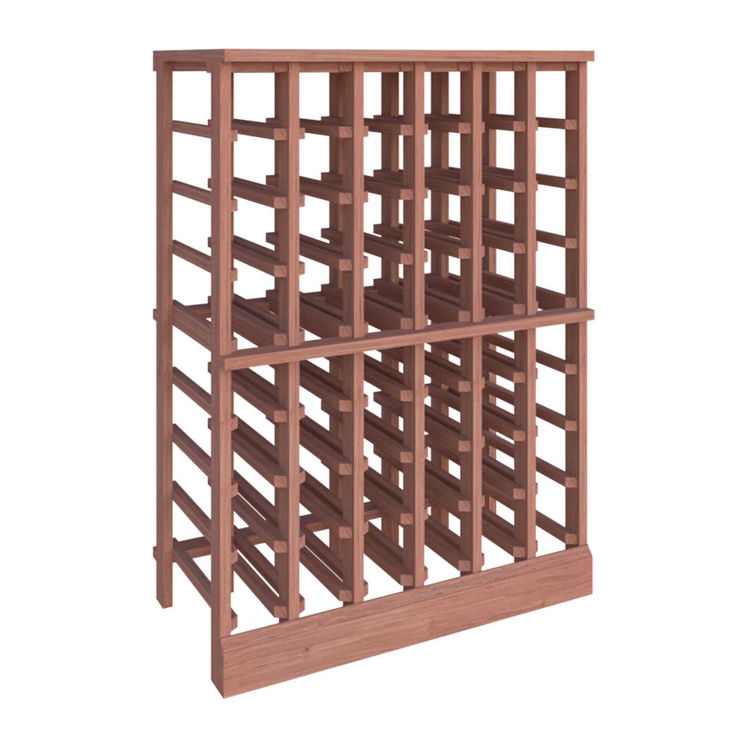 Premier Cru Wine Racks Half Height Standard (750ml) 6 Column - Premier Cru Premium Wooden Racking European Beech