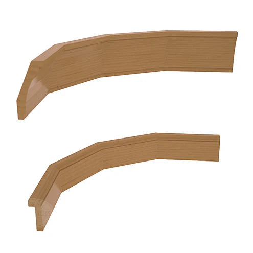 Base/Crown & Molding Kit - Modular Redwood Racks