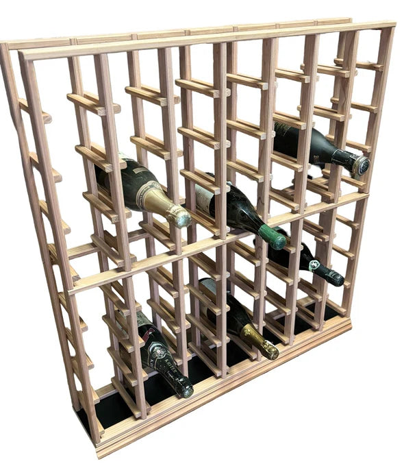 Modular Redwood Wine Racking INDIVIDUAL 7 COLUMN (MAGNUM BOTTLES)