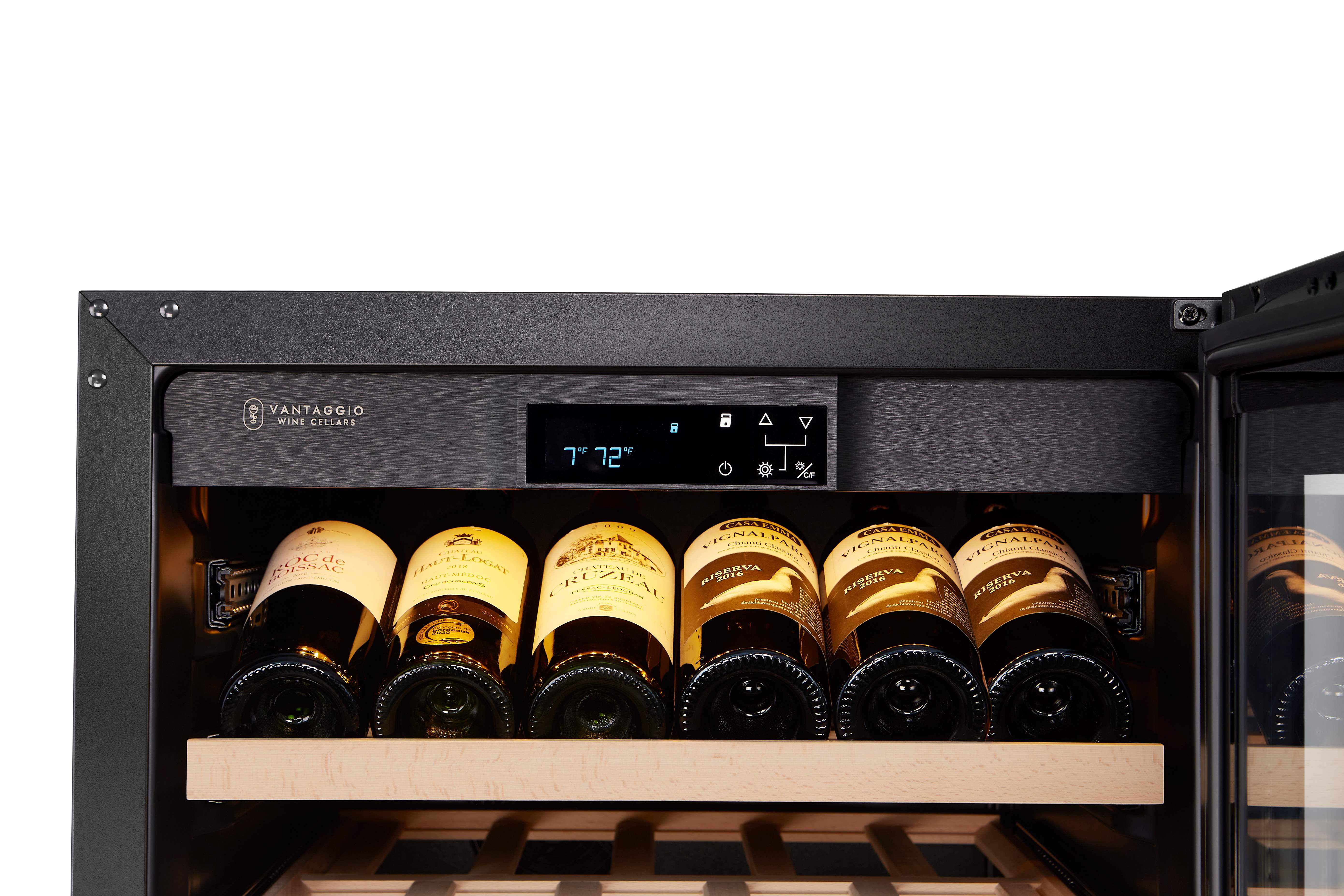 Vantaggio Wine Cellars Vantaggio V164 Single Zone Wine Cabinet