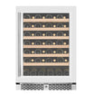 Vantaggio Wine Cellars Vantaggio V54 Single Zone Stainless Steel Wine Cabinet