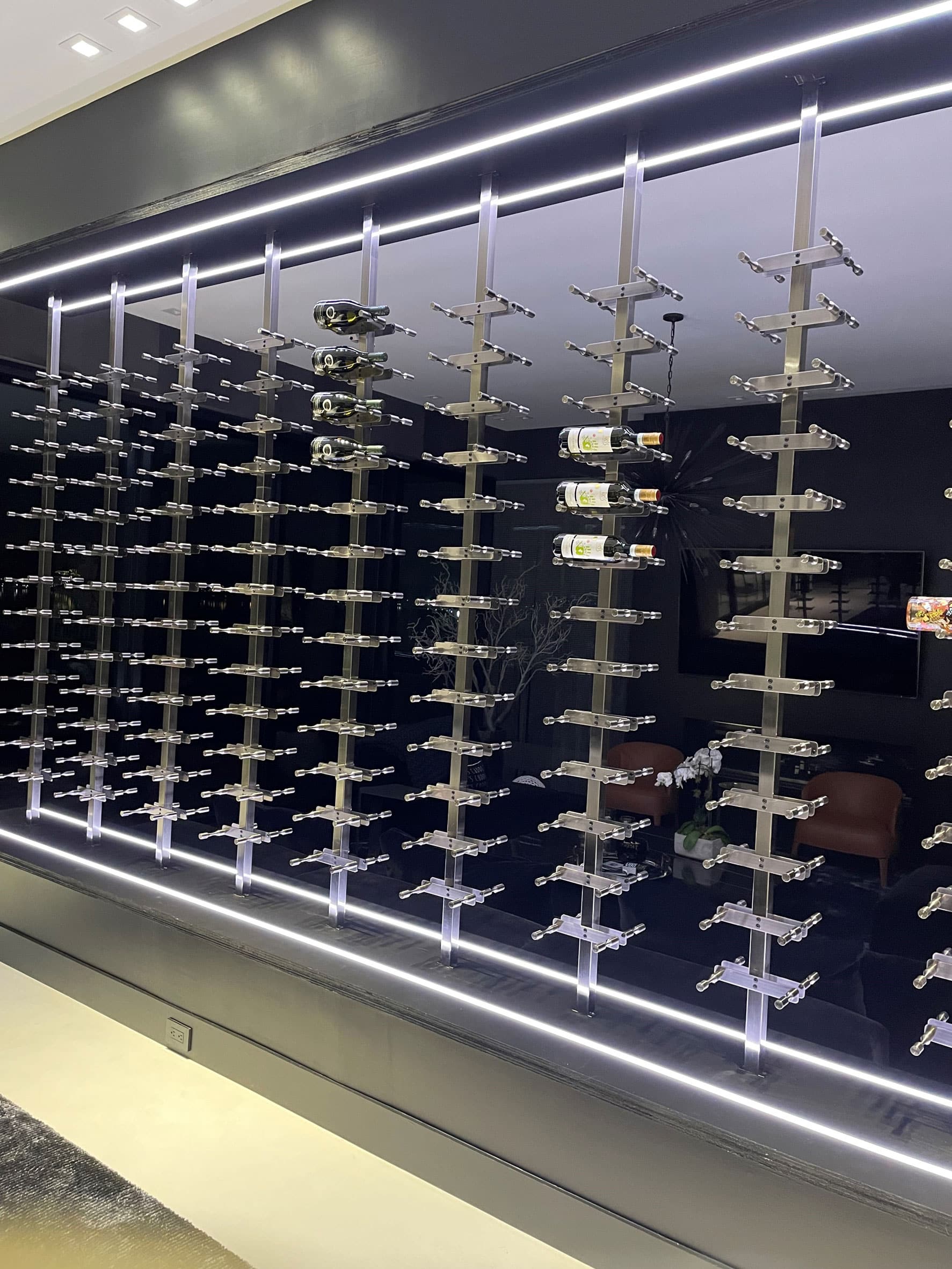 VintageView Vino Pins Double Sided Post Kit 10 (floor-to-ceiling wine rack system)