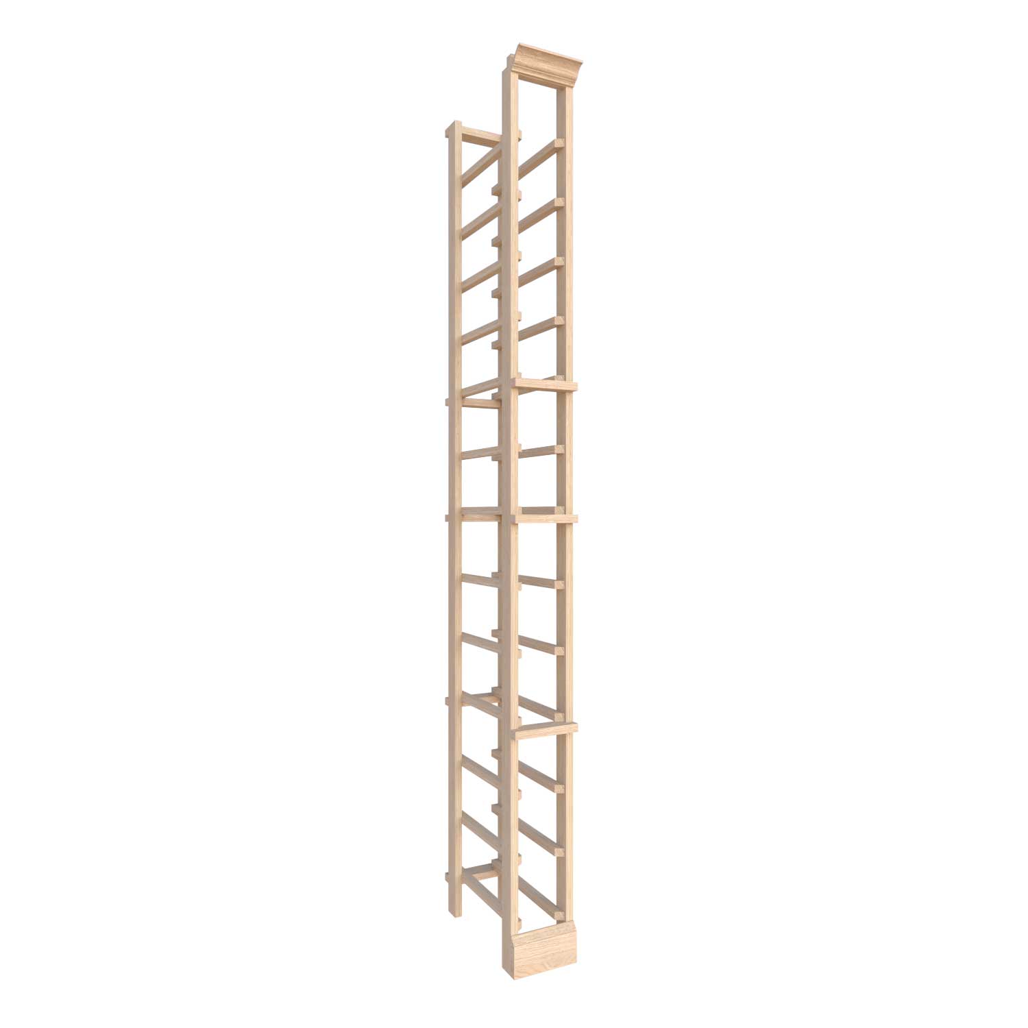Premier Cru Wine Racks Full Height Magnum (1.5L) Single Column - Premier Cru Premium Wooden Racking European Beech