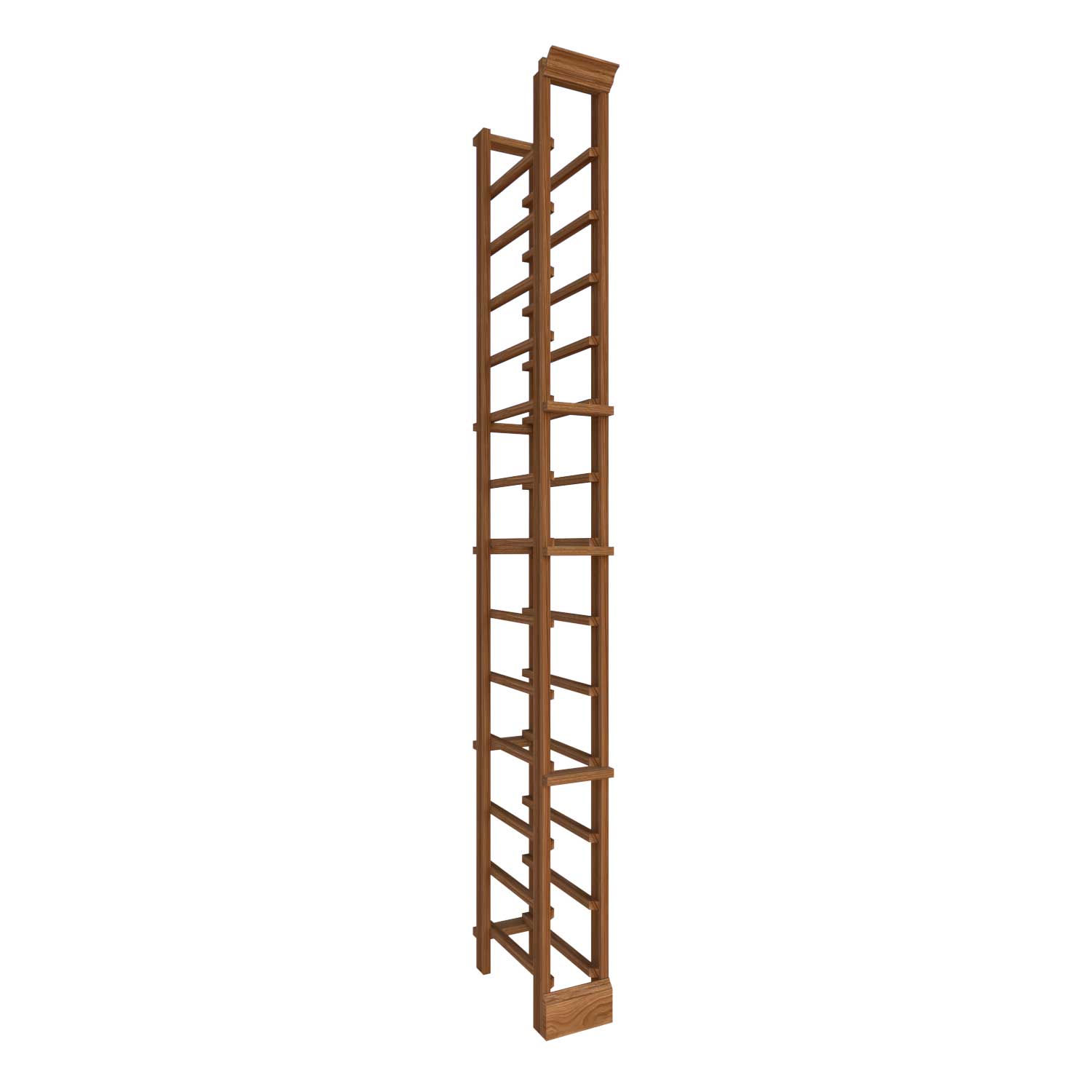 Premier Cru Wine Racks Full Height Magnum (1.5L) Single Column - Premier Cru Premium Wooden Racking Canadian Toasted Maple