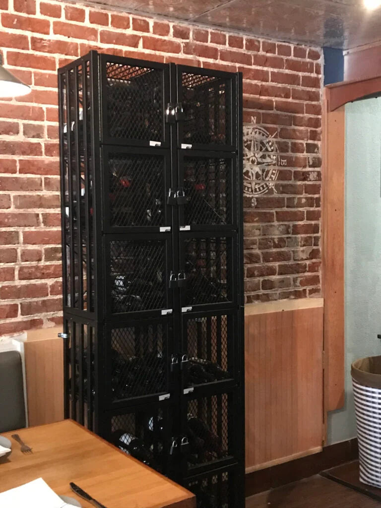 Tall Two Wide Wine Locker