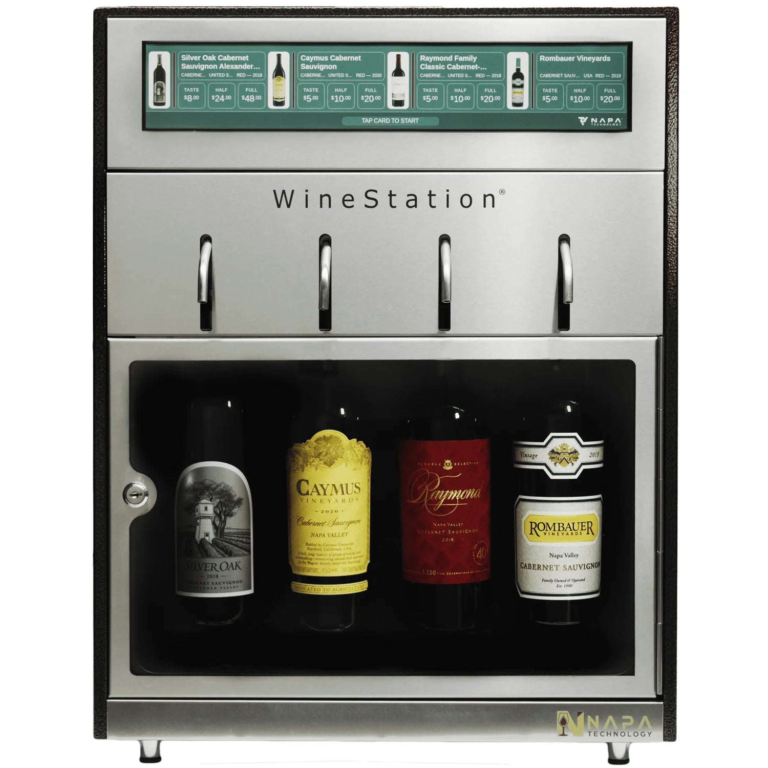 Napa Technology Napa Technology WineStation Pristine Plus Sommelier Edition Dual Zone Wine Dispenser