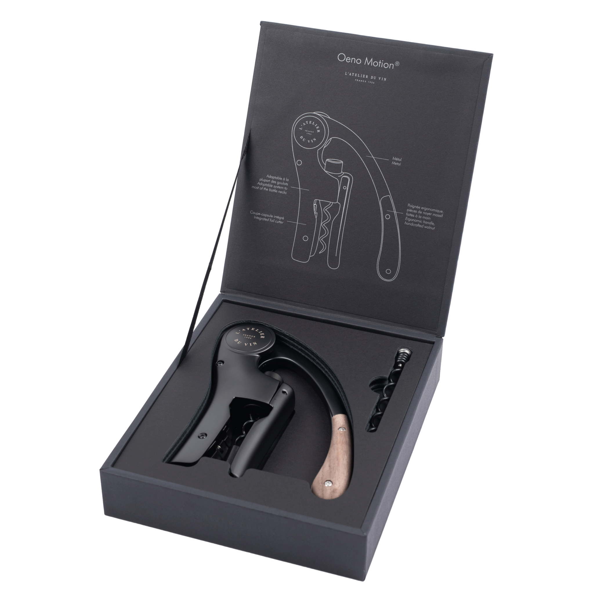 L'Atelier du Vin Oeno Motion Wood & Black
