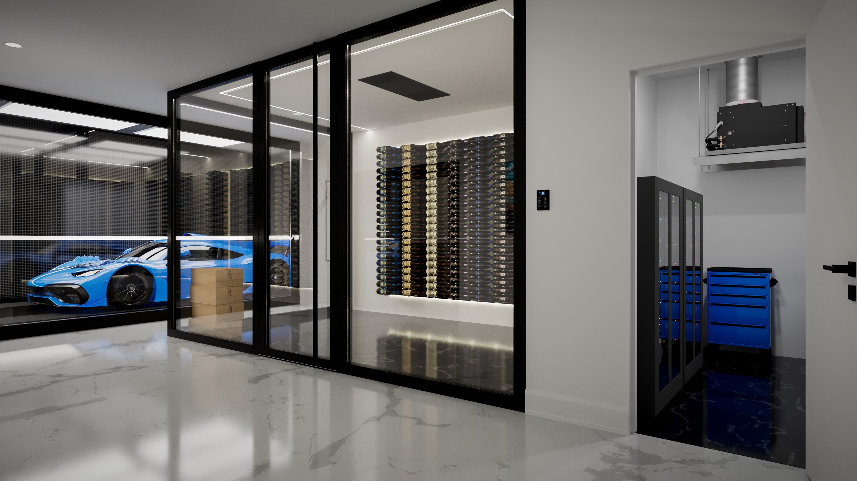 Platinum Split 4000 – (110V Condenser) Wine Cellar Cooling System