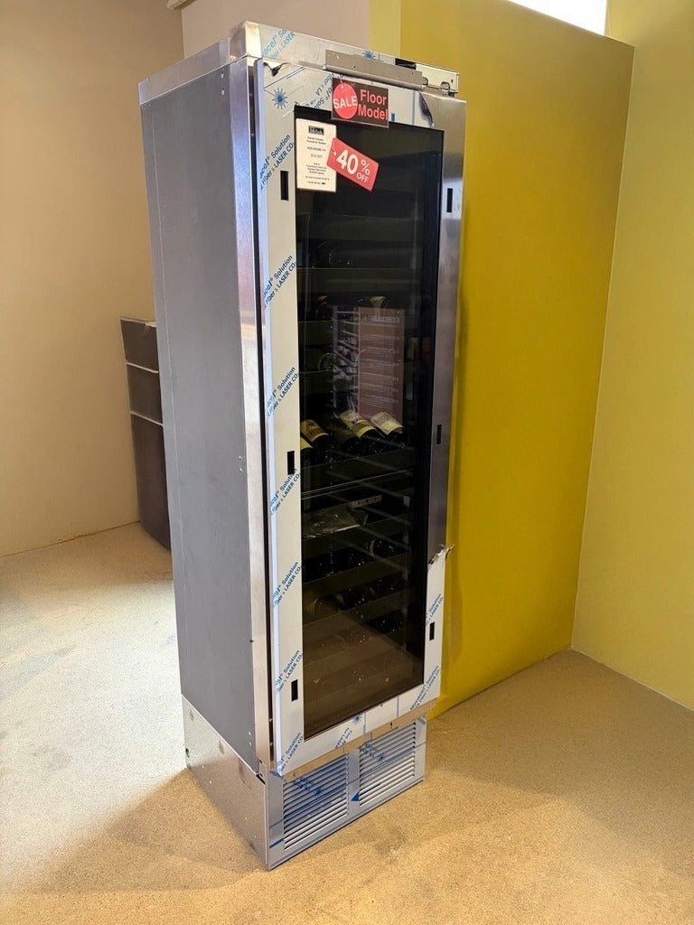 Perlick 24" Built-In Column Wine Reserve with Dual Zone Panel Ready Glass Door (Showroom Model)