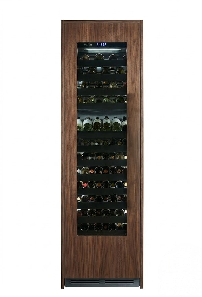 Perlick 24" Built-In Column Wine Reserve with Dual Zone Panel Ready Glass Door (Showroom Model)