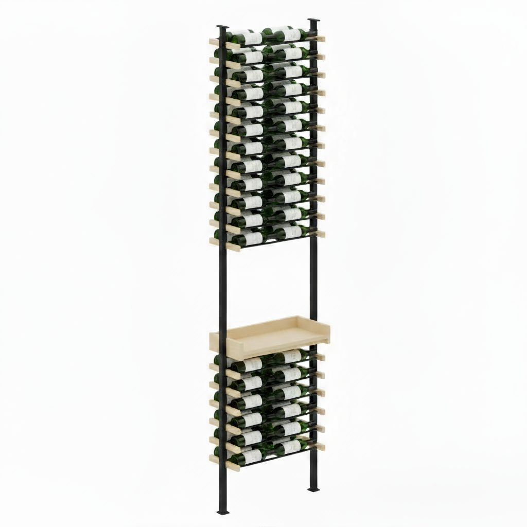 Premier Cru Wine Racks Premier Cru Modern - Savour - Double Wide (29 1/2" Wide) - 3 Bottles Deep