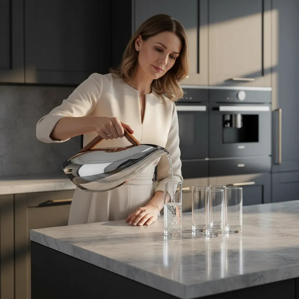 Nambe Pulse Pitcher