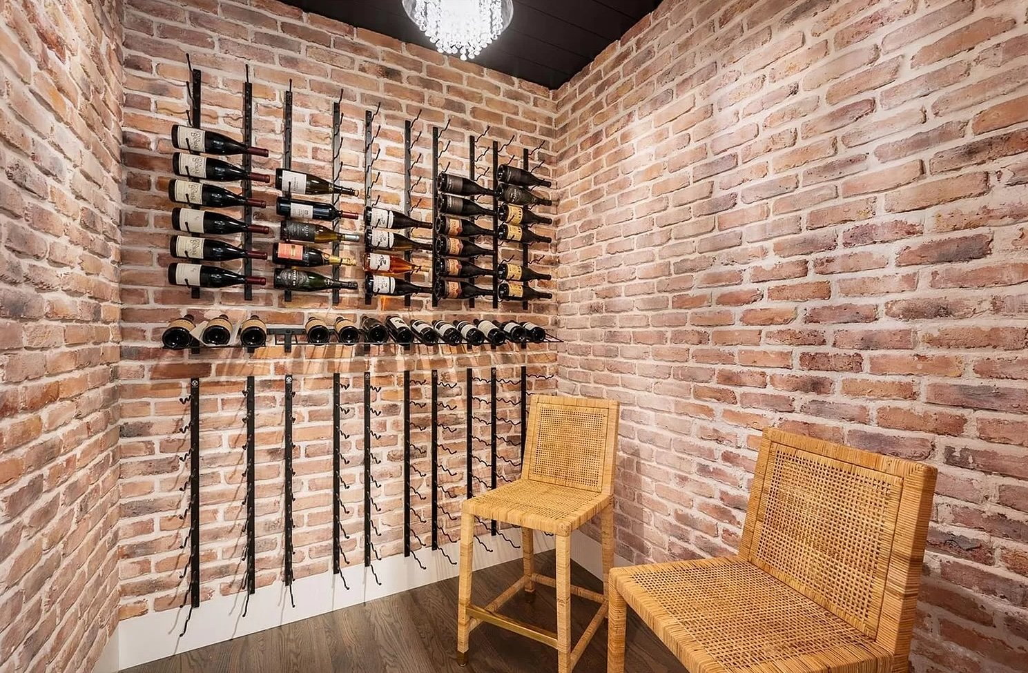 VintageView W Series Wine Rack 3 (wall mounted metal bottle storage)