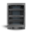 24″ Single Zone Stainless Steel Beverage Cooler: Stainless Package