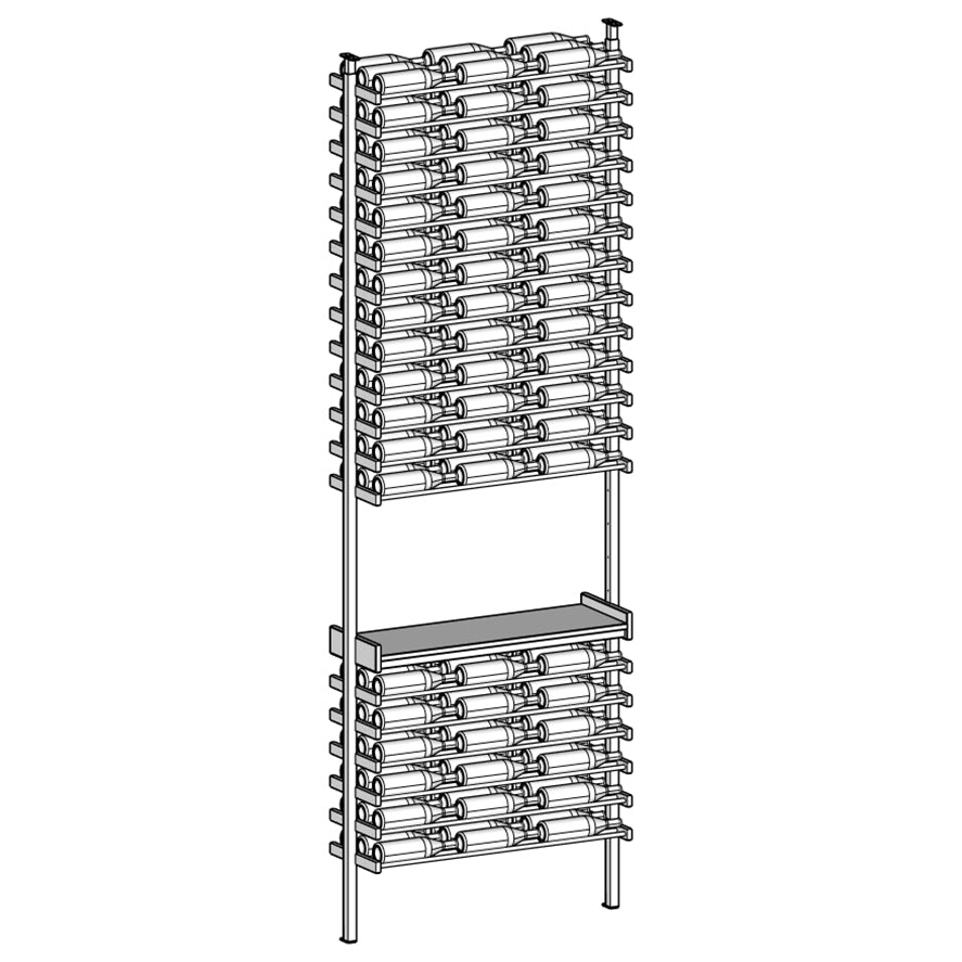 Premier Cru Wine Racks Premier Cru Modern - Savour - Triple Wide (41 1/2" Wide) - 3 Bottles Deep