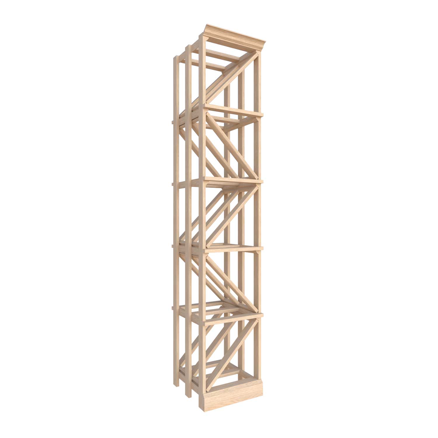Premier Cru Wine Racks Single Diamond Bin - Premier Cru Premium Wooden Racking European Beech