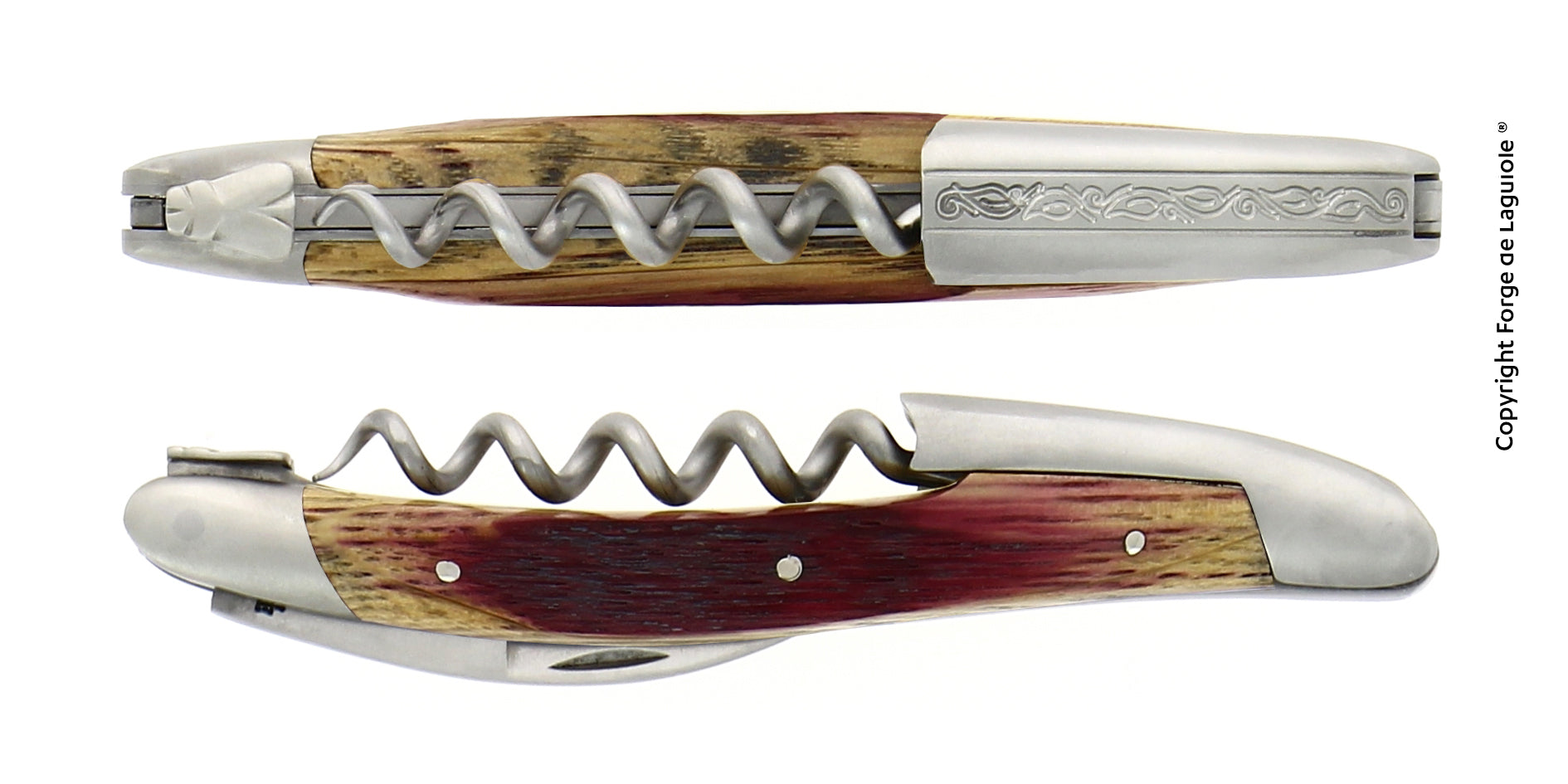 Forge de Laguiole Forge de Laguiole Sommelier Barrel Oak Handle
