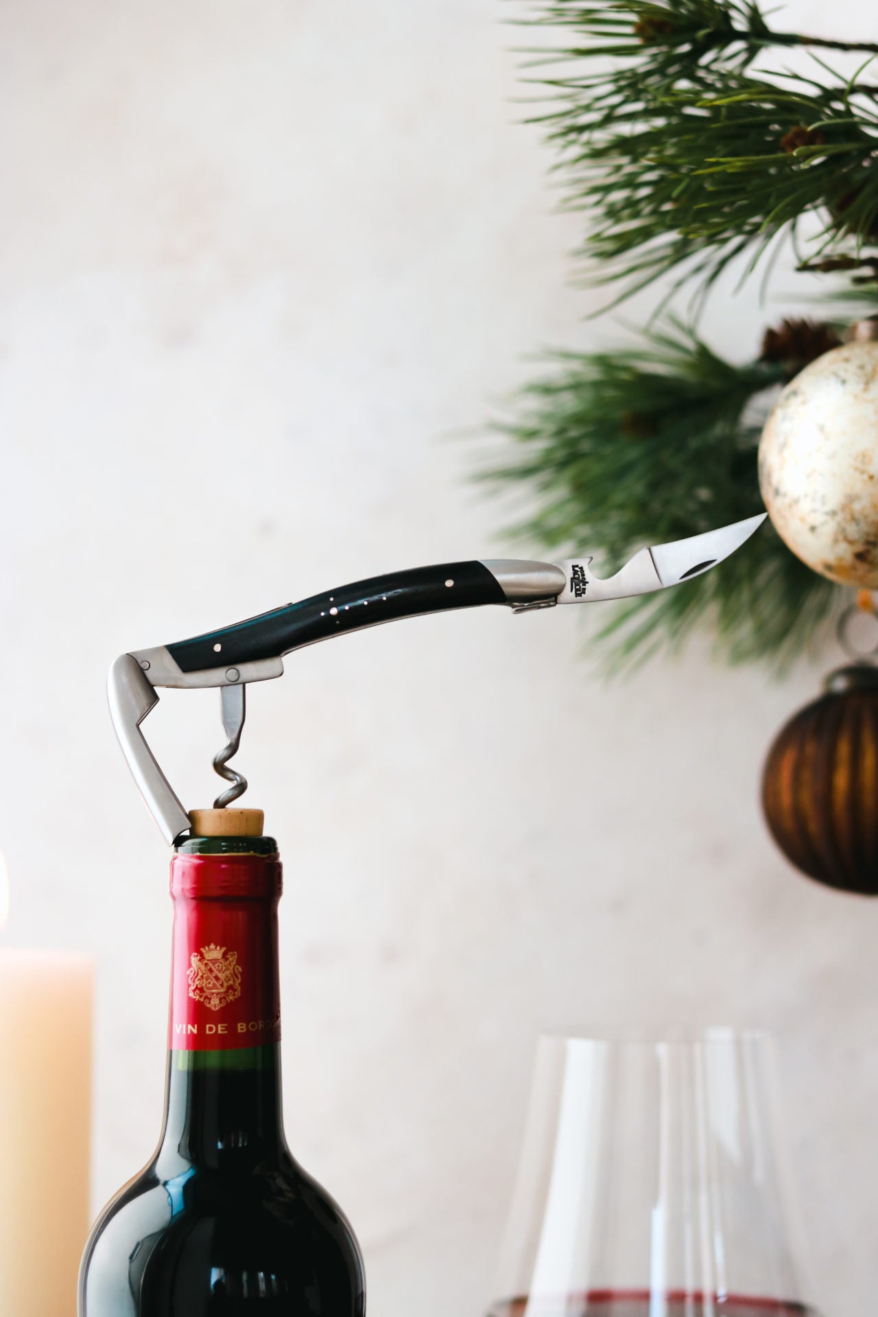 Forge de Laguiole Forge de Laguiole Sommelier Corkscrew/knife | Ebony