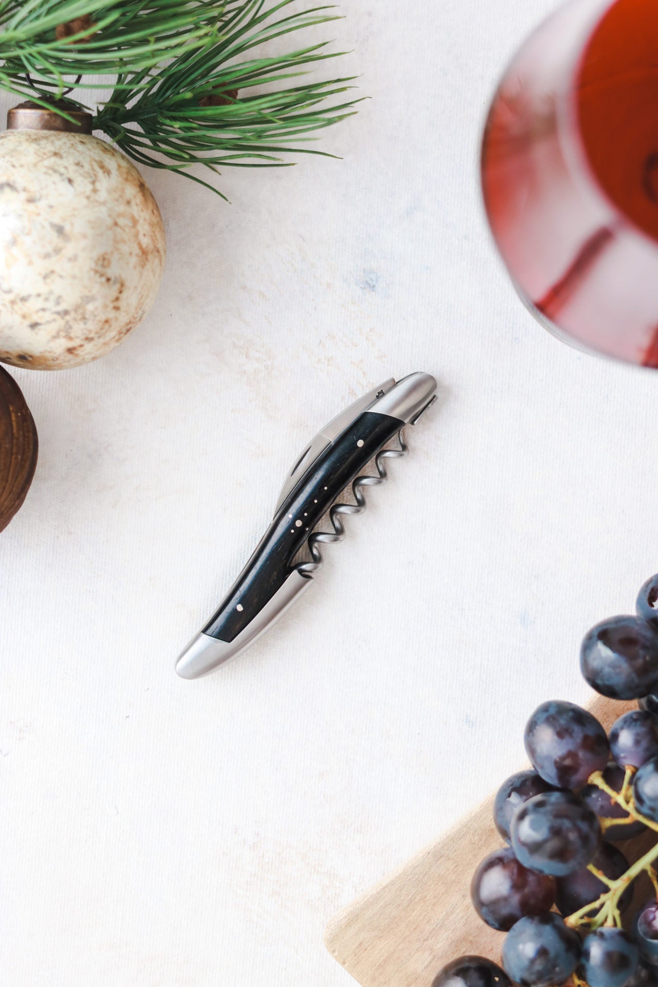 Forge de Laguiole Forge de Laguiole Sommelier Corkscrew/knife | Ebony