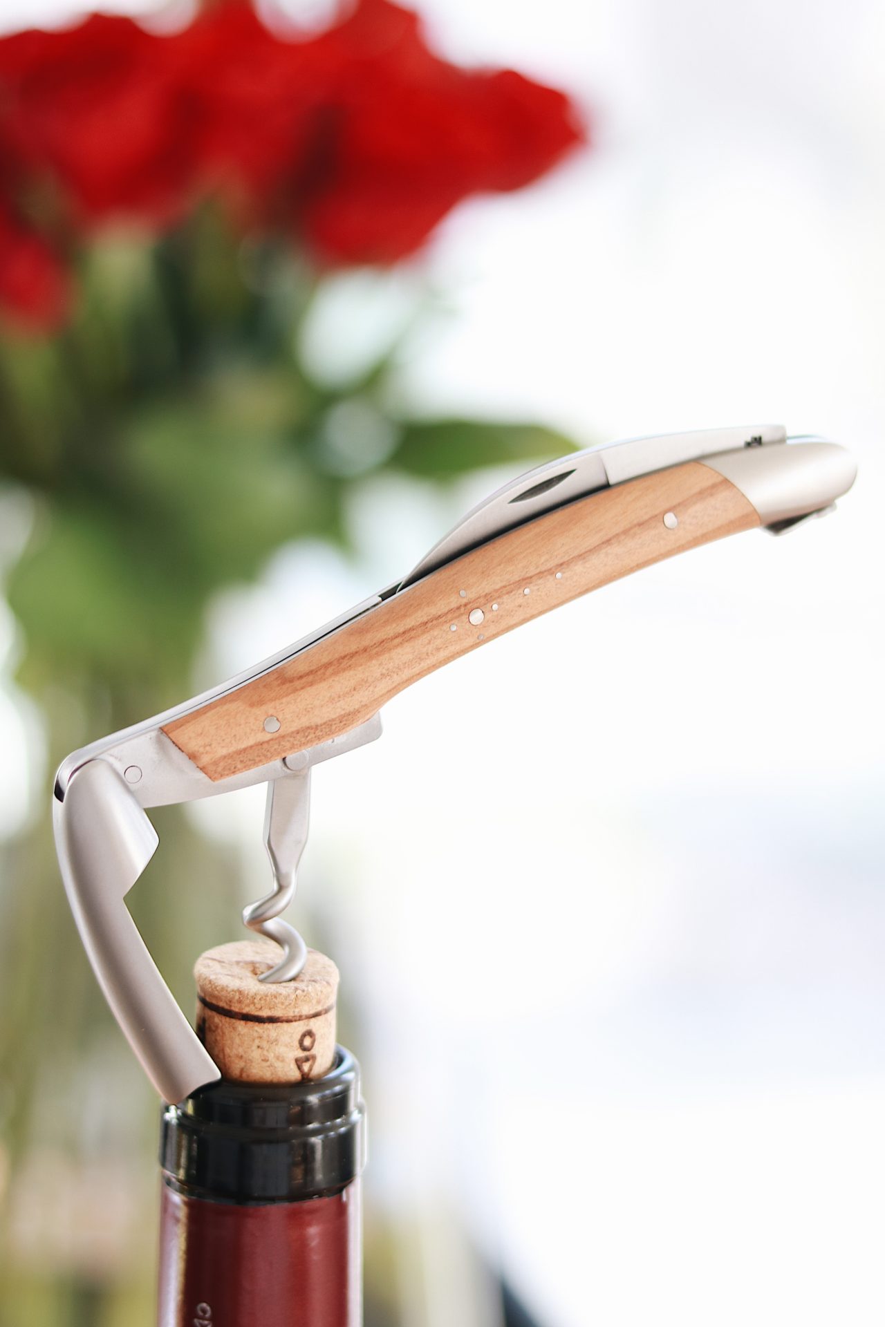 Forge de Laguiole Forge de Laguiole sommelier corkscrew/knife | Olivewood