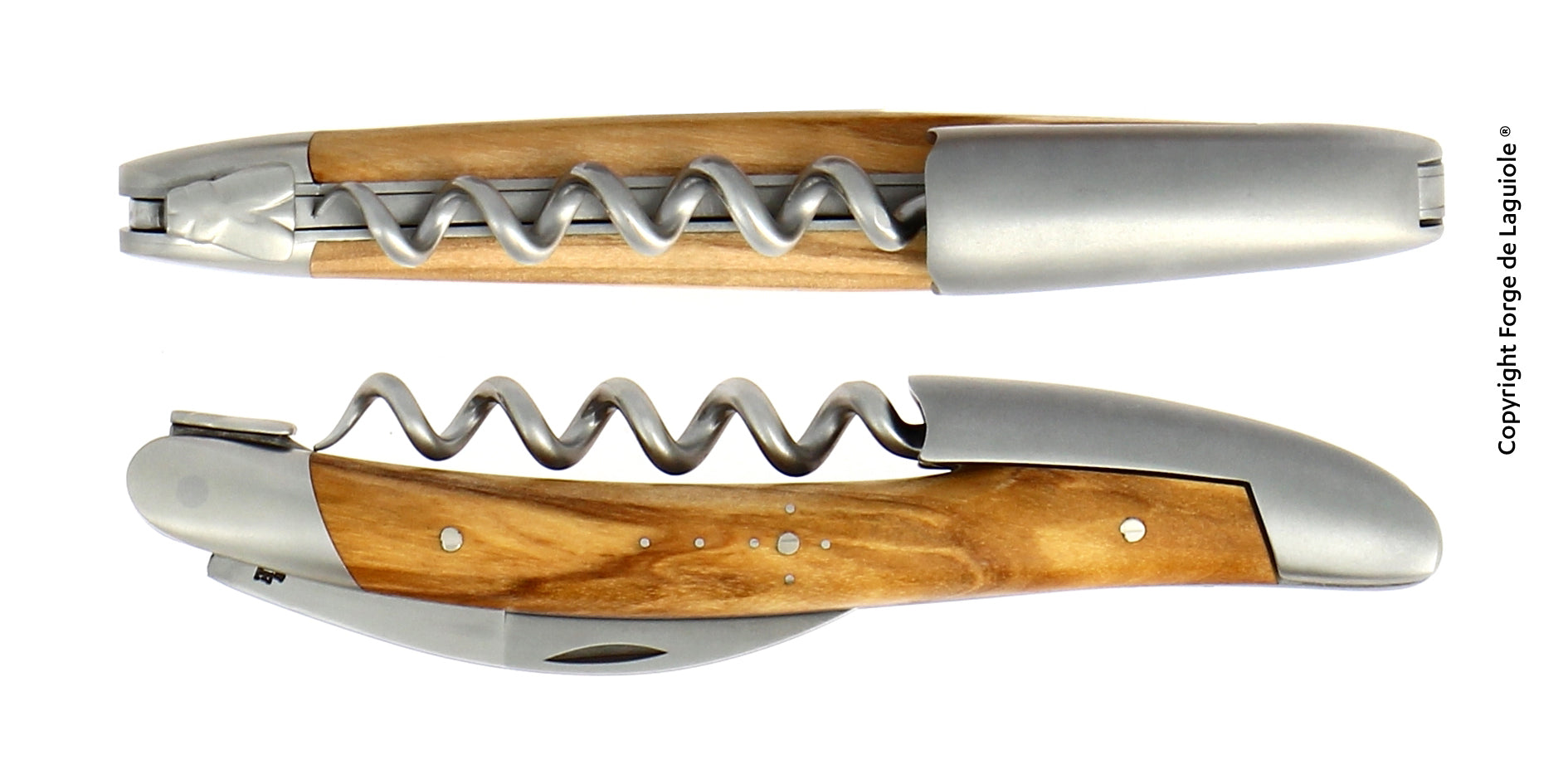 Forge de Laguiole Forge de Laguiole sommelier corkscrew/knife | Olivewood