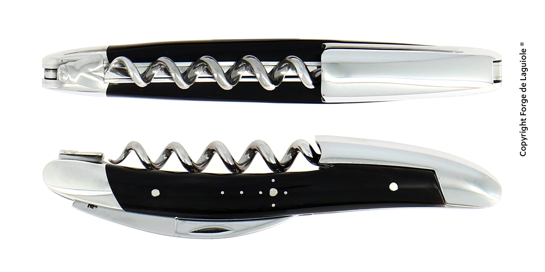 Forge de Laguiole Forge de Laguiole sommelier corkscrew/knife | Dark Horn Tip