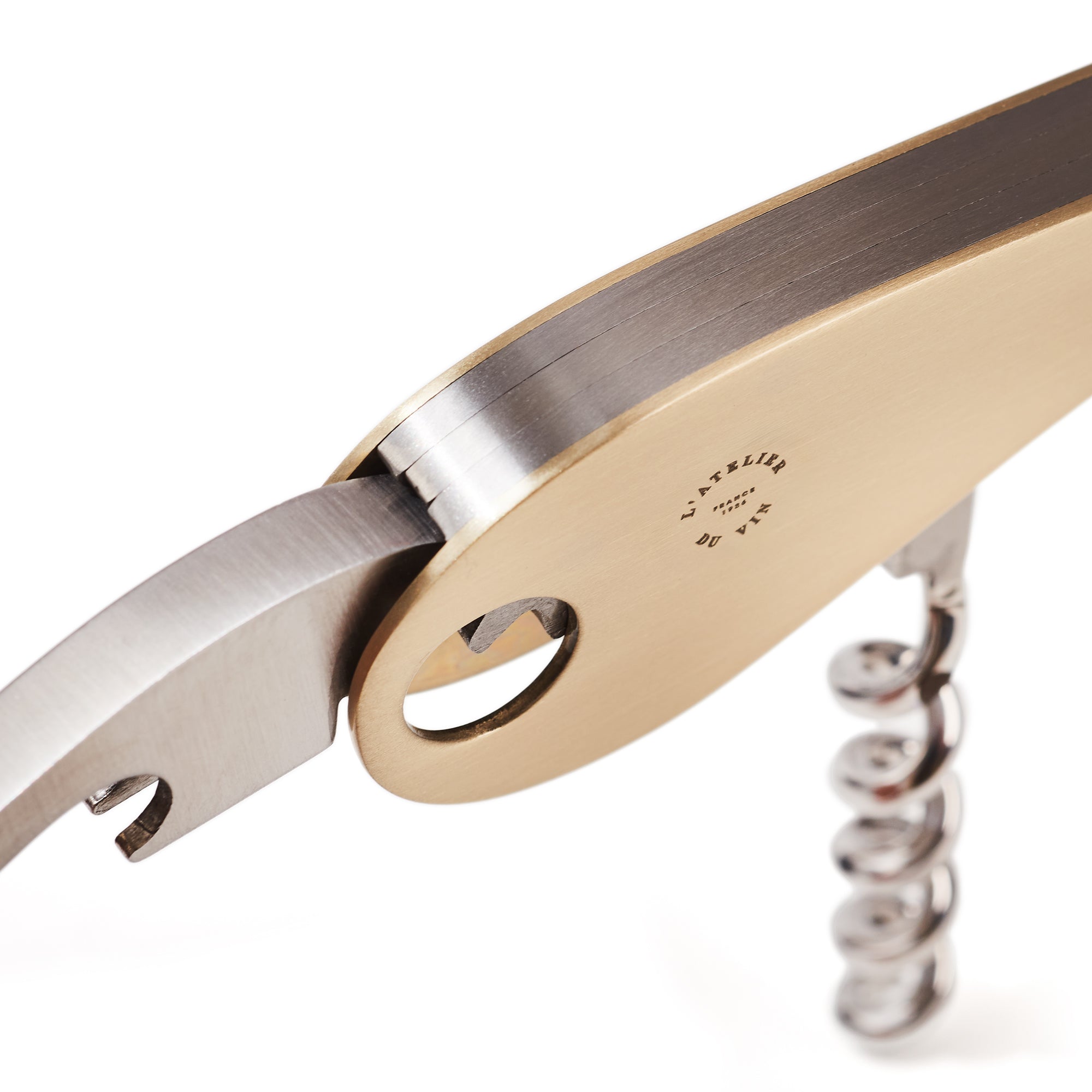 L'Atelier du Vin Soft Brass Machine Corkscrew