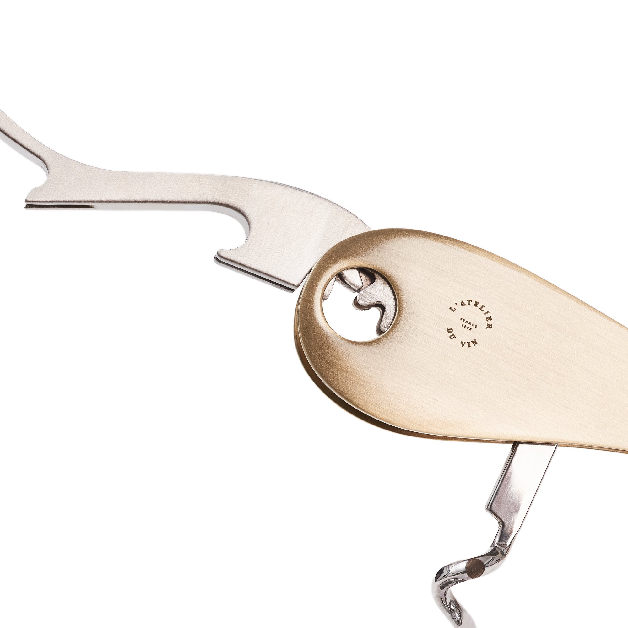 L'Atelier du Vin Soft Brass Machine Corkscrew