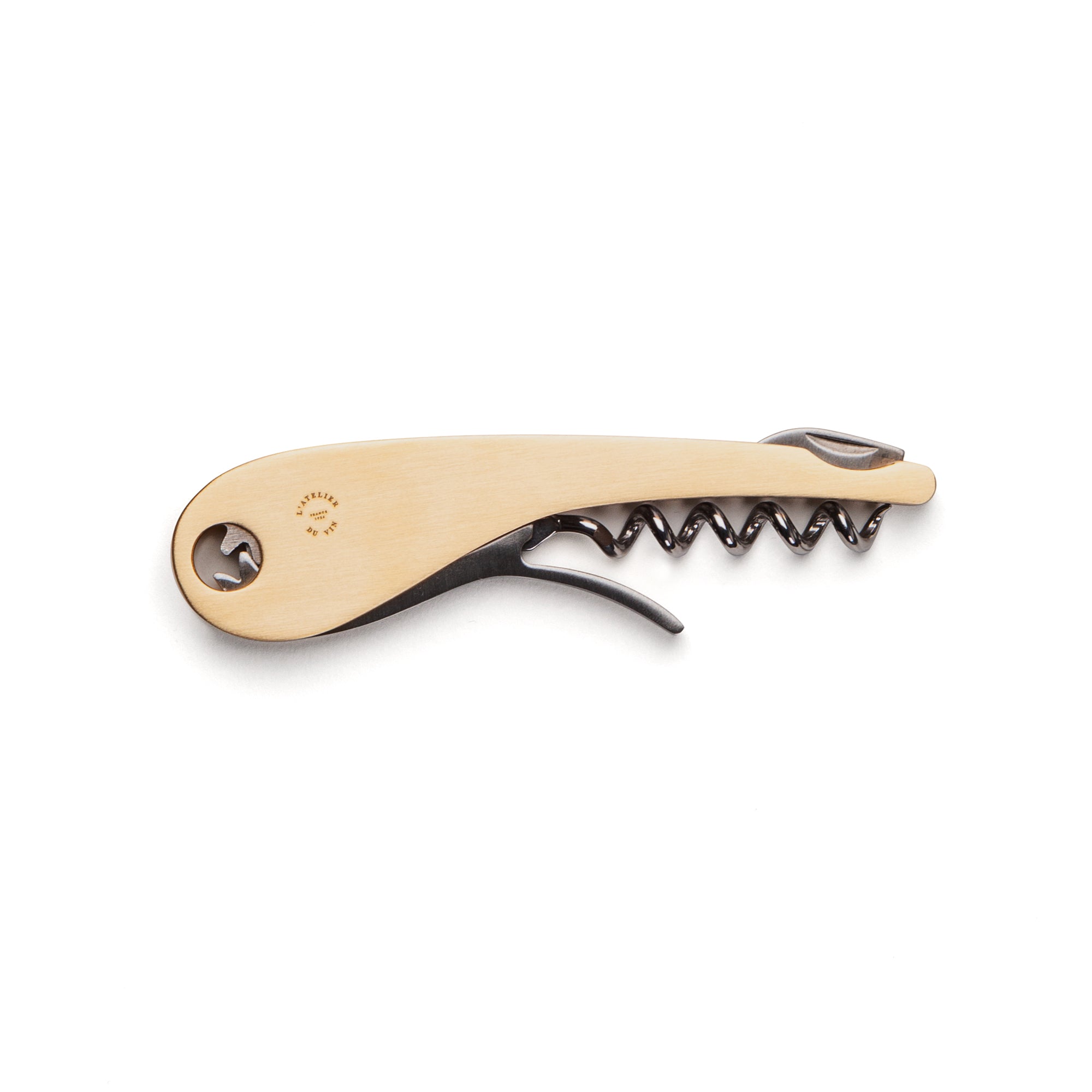 L'Atelier du Vin Soft Brass Machine Corkscrew