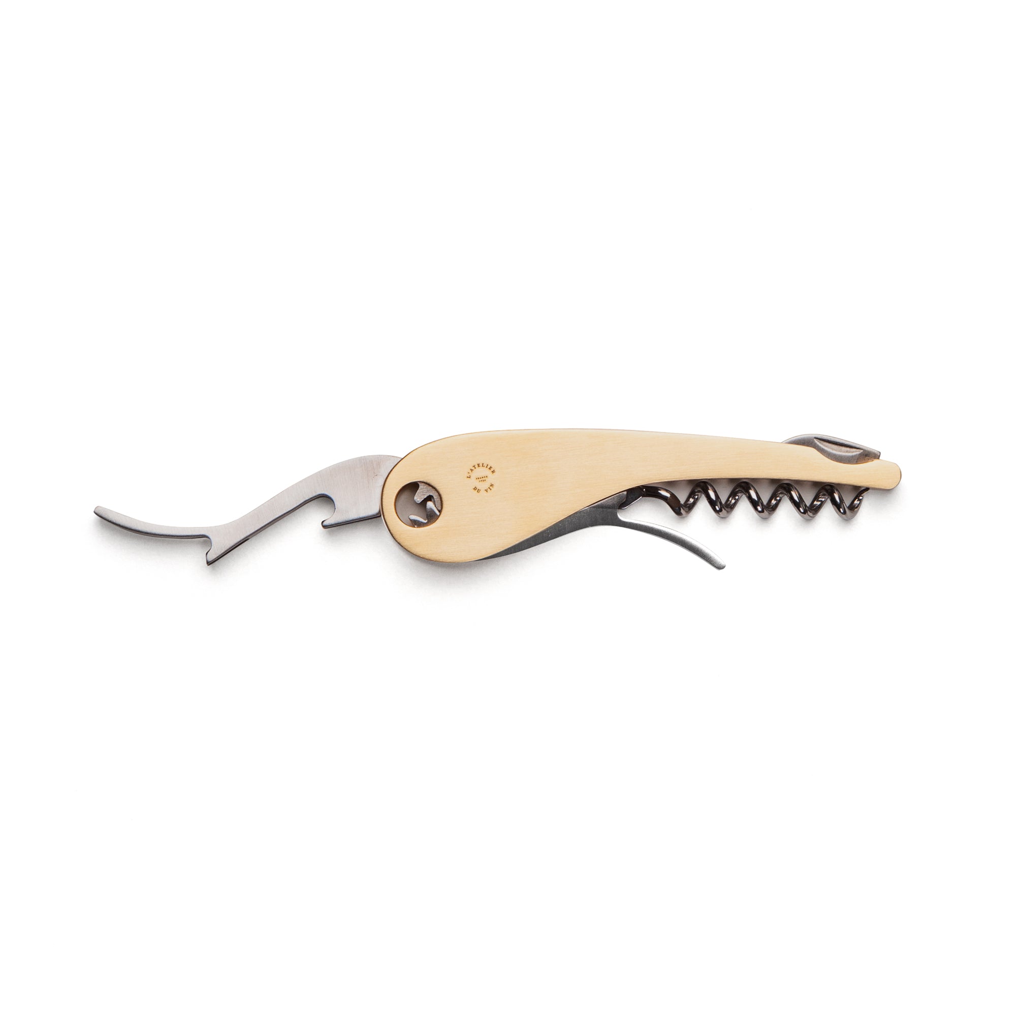L'Atelier du Vin Soft Brass Machine Corkscrew