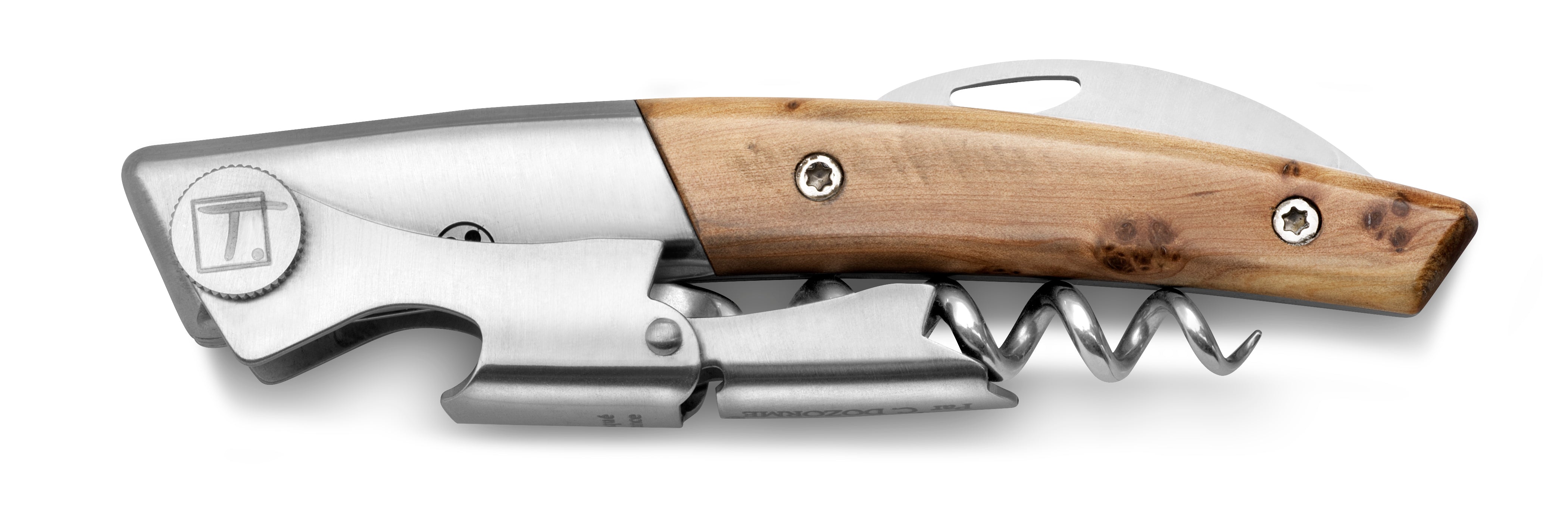 Claude Dozorme Claude Dozorme Le Thiers® Sommelier Double Lever with Juniper Handle