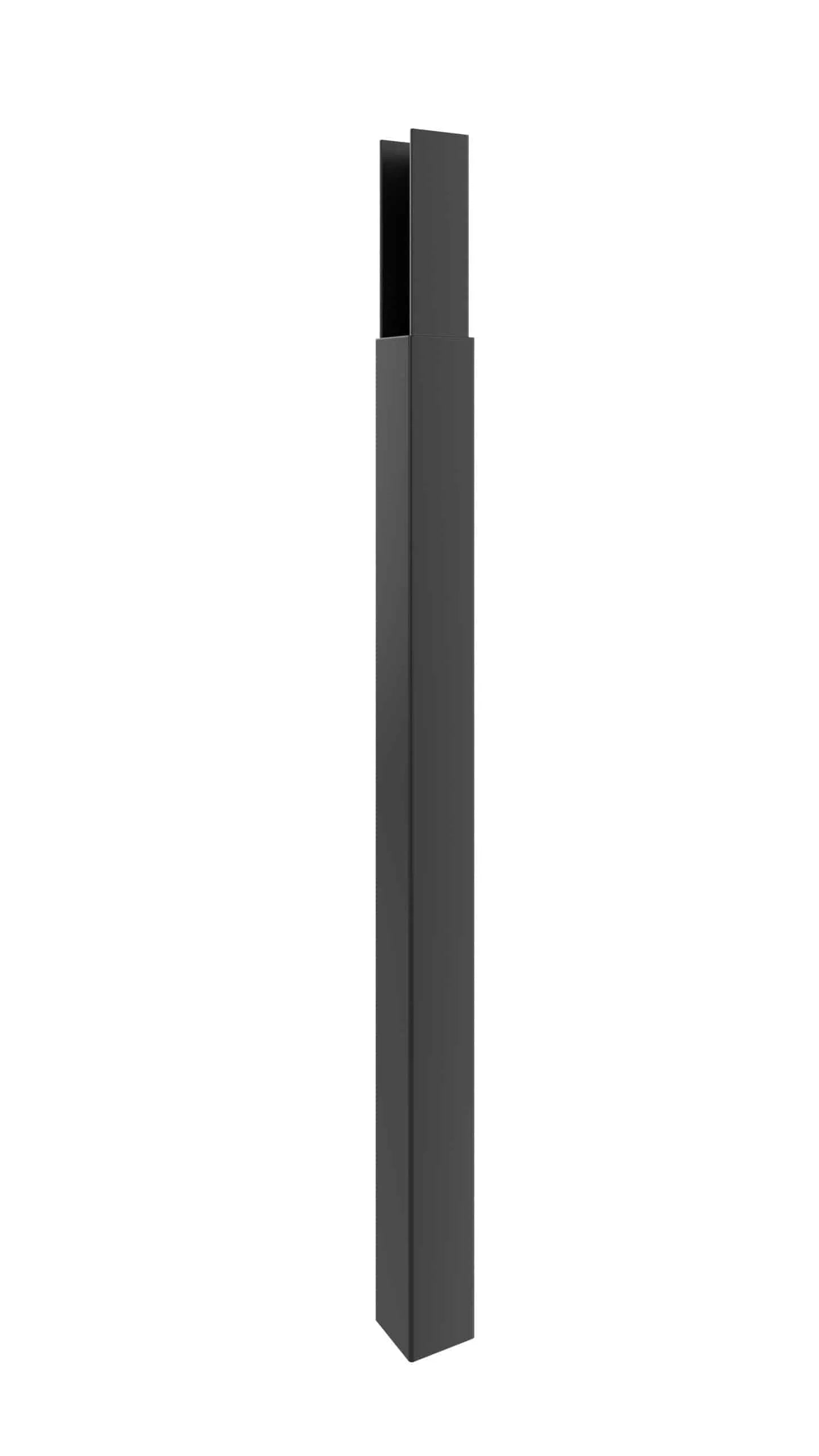 VintageView Helix Wine Rack Post 2 Extension (floor-to-ceiling support accessory) Matte Black