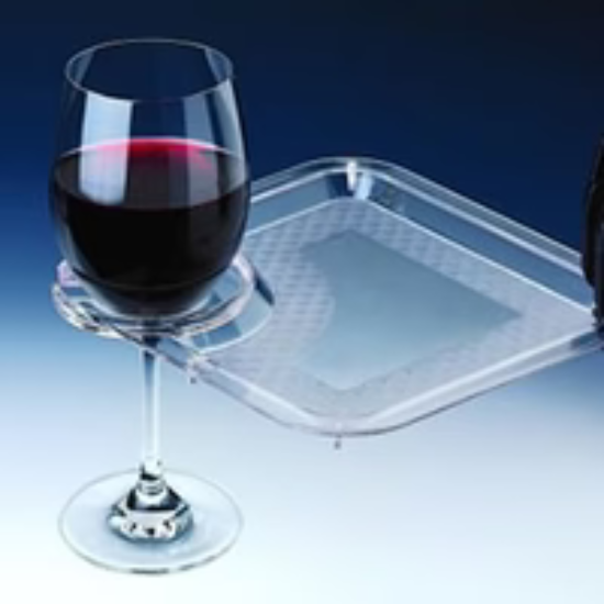 TruBrands Plastic Party Plate