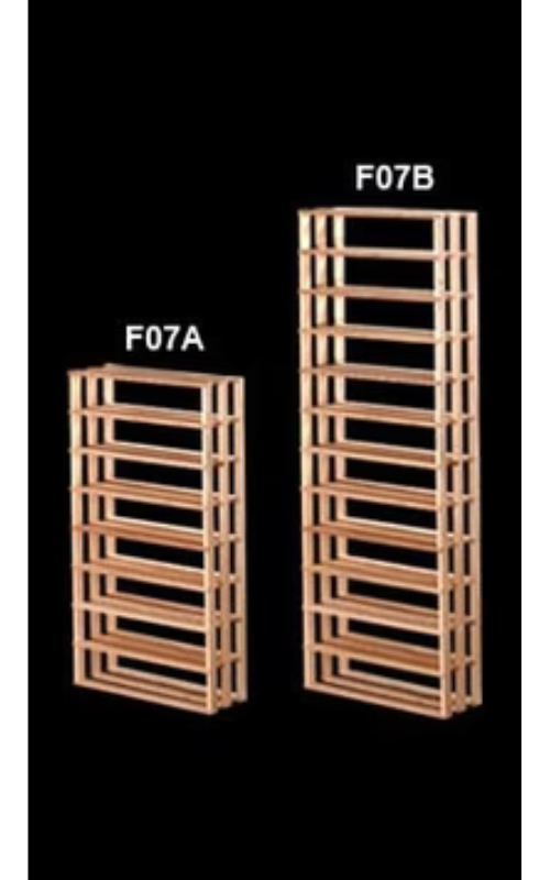 F07 Burgundy/Bordeaux Bin Wine Rack