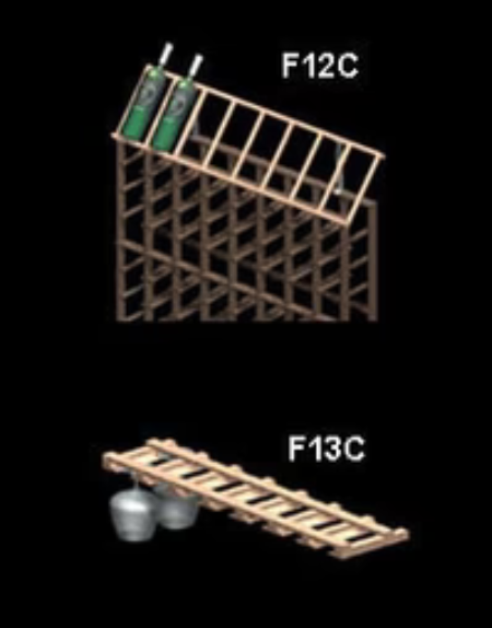 Modular Redwood Wine Racking Display & Stemware Rack - Modular Racks