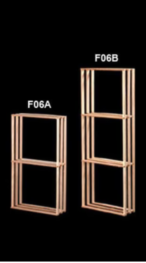 Modular Redwood Wine Racking F06 Bordeaux Wine Bin/Cardboard Case