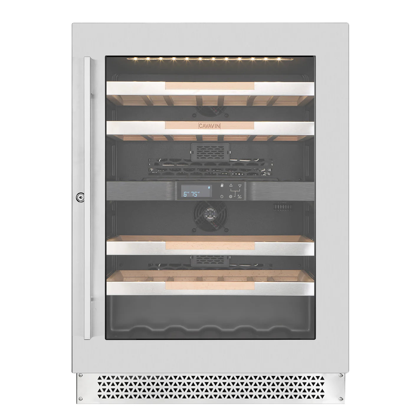 Cavavin Cavavin Vinoa 41 Bottle Dual Zone Wine Cellar Stainless Steel