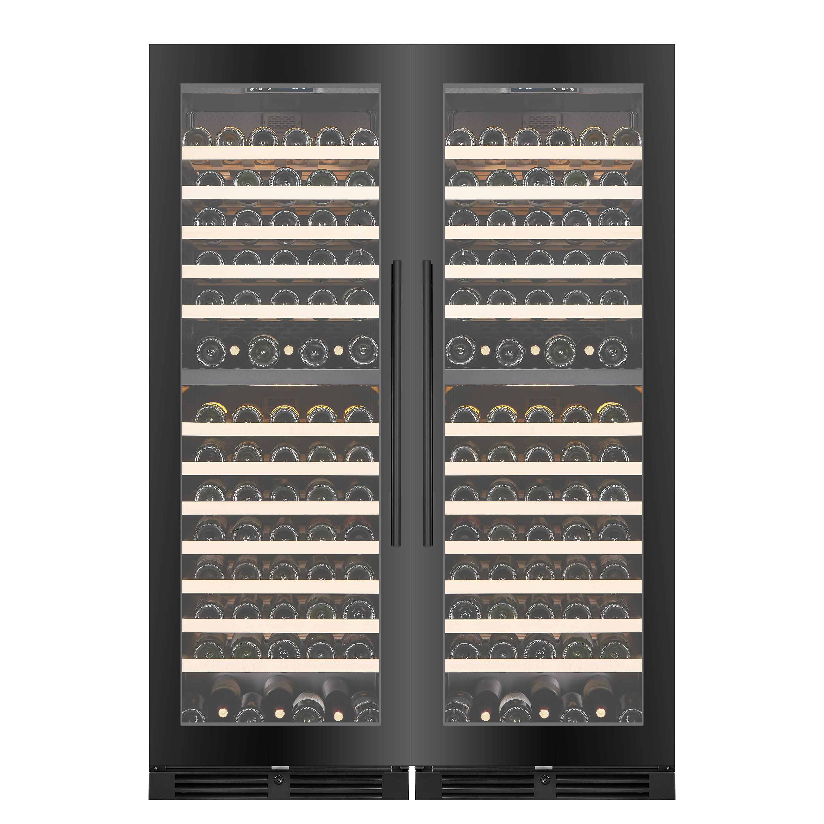 Vantaggio Wine Cellars V164 Dual Zone Wine Cabinet Doppio