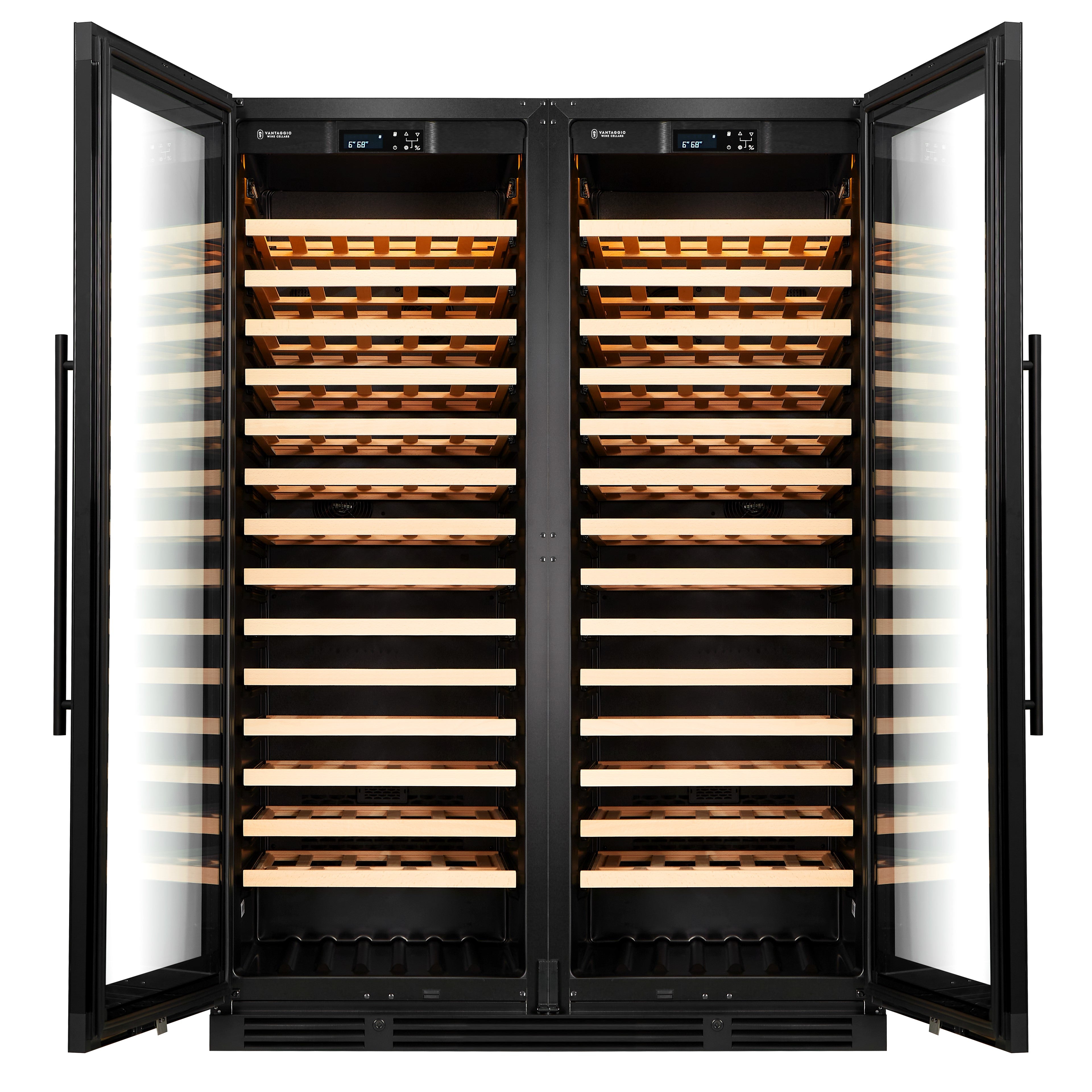 Vantaggio Wine Cellars V164 Single Zone Wine Cabinet Doppio