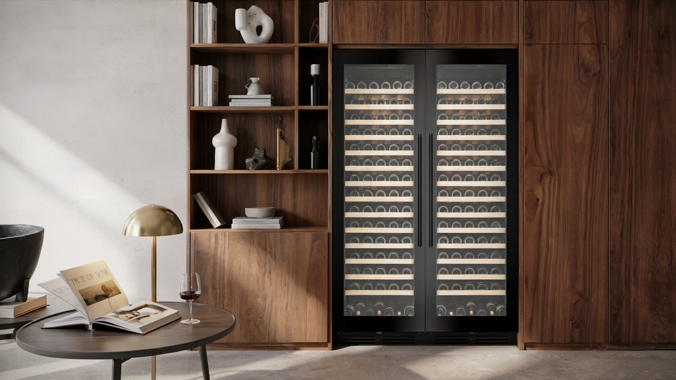 V164 Single Zone Wine Cabinet Duo