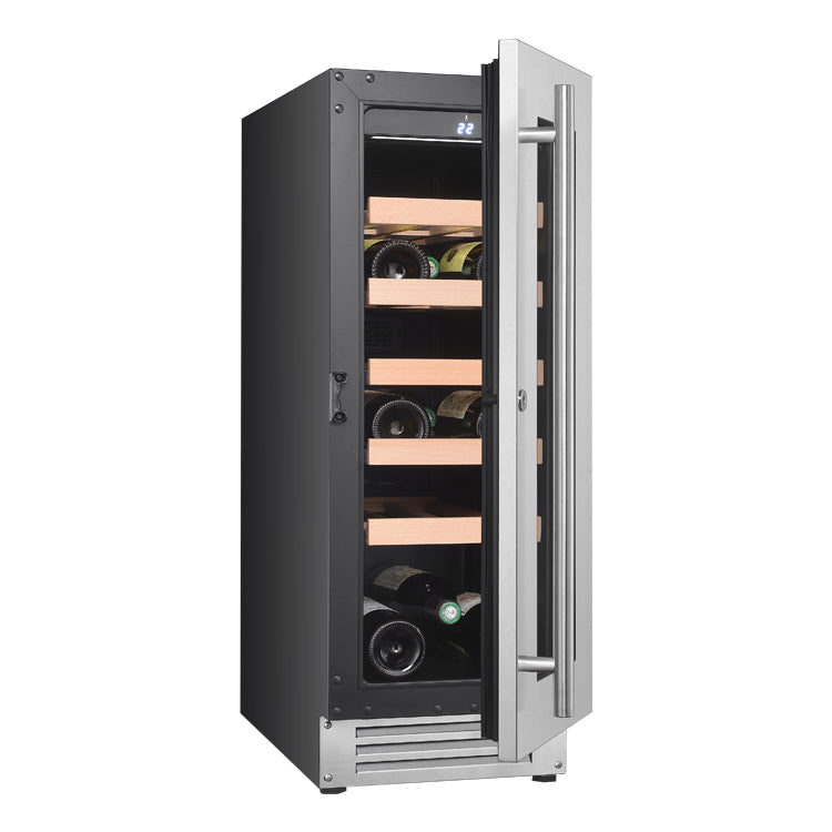 Vantaggio Wine Cellars Vantaggio V20 Single Zone Stainless Steel Wine Cooler