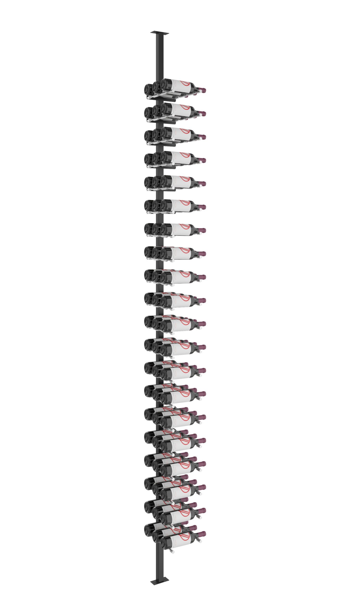 VintageView Vino Pins Single Sided Post Kit 10 (floor-to-ceiling wine rack system)