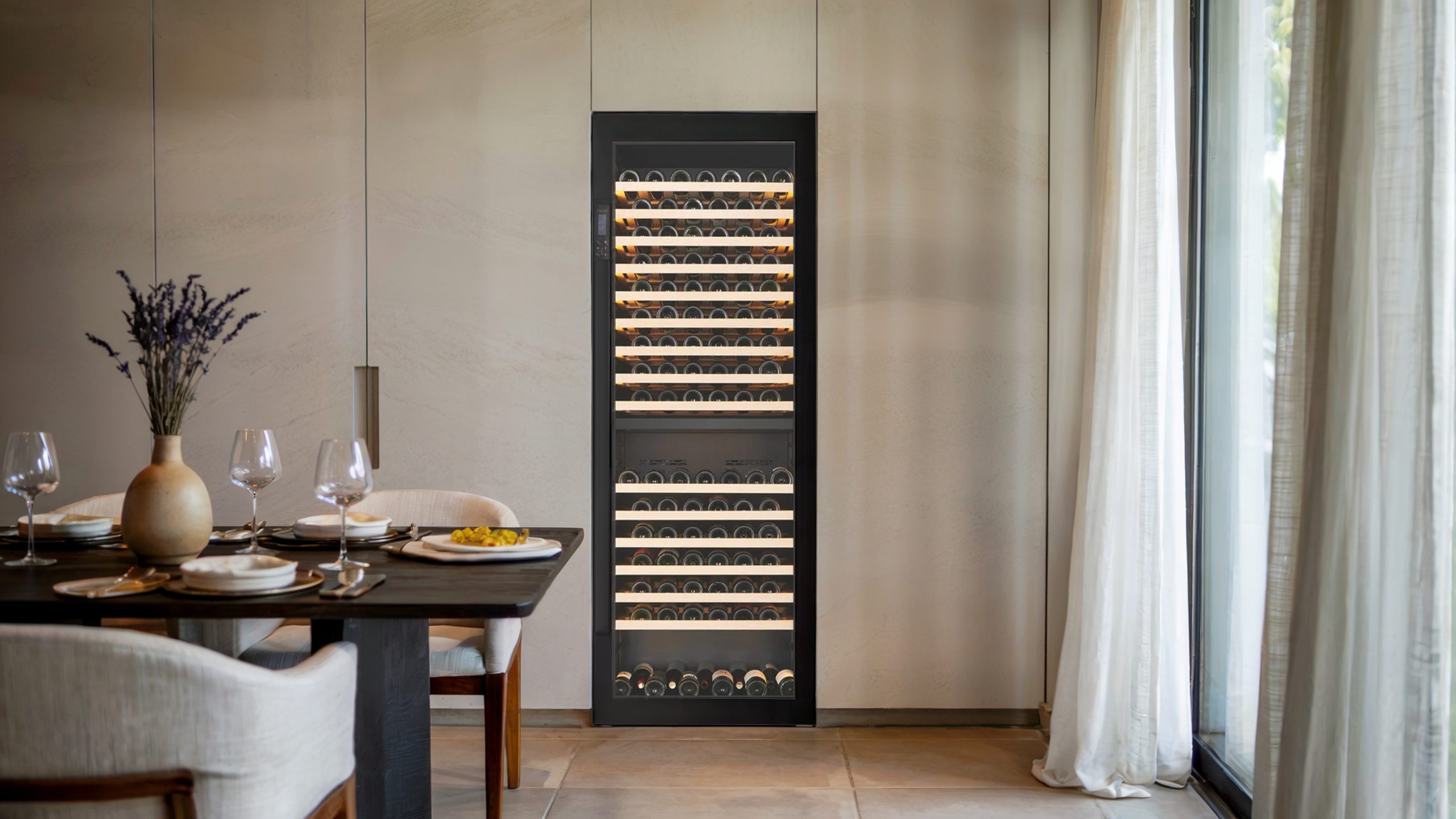 Vantaggio V300 Dual Zone Wine Cabinet